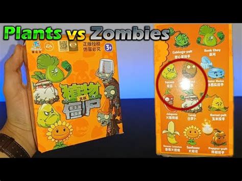 PvZ Figura SORPRESA Abriendo PAQUETE MISTERIOSO De Plants Vs Zombies