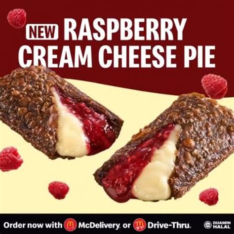 Mcdonald S Raspberry Cream Cheese Pie Cream Cheese Pie Edible Food Cheese Pies