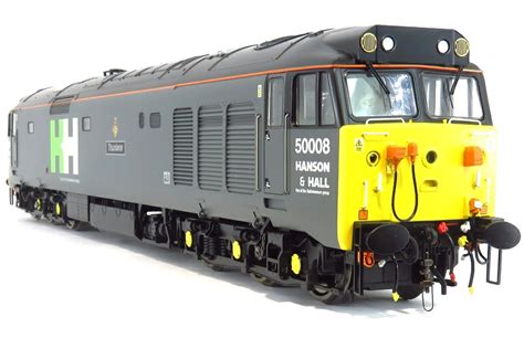 Heljan 4034 Class 5050008 Thundererin Hanson And Hall Grey Livery