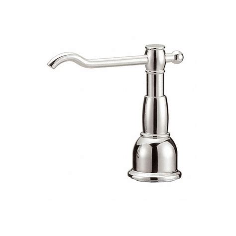 Danze Opulence Polished Nickel 9999 Oz Capacity Countertop Soap And Lotion Dispenser At