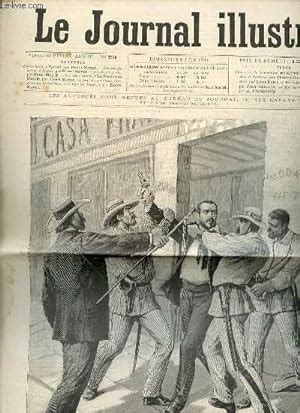 LE JOURNAL ILLUSTRE N23 8 JUIN 1890 Dessins De Henri Meyer L