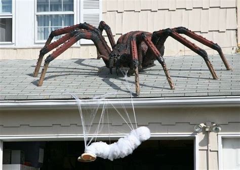 Huge Spider Halloween Decoration Scary Halloween Decorations Outdoor