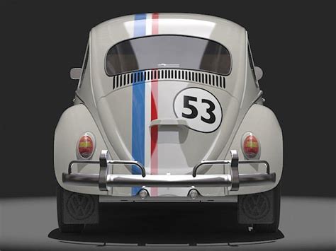 Herbie Fully Loaded D Model Max Obj Ds C D Mat Cgtrader