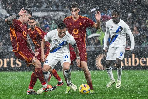 Inter Leverer Comeback Mod Roma Og Udbygger Forspring Bt Fodbold