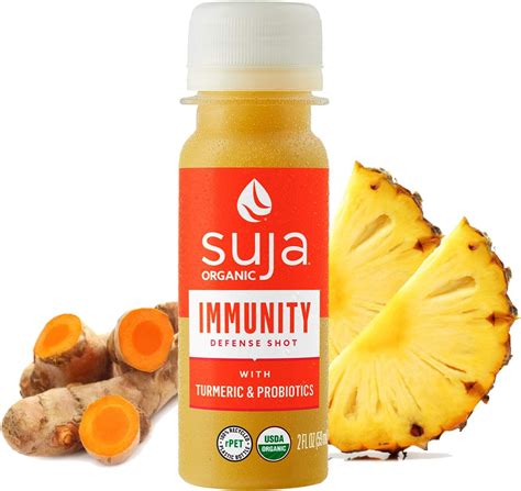 Amazon Suja Organic Immunity Defense Shot Pack With Turmeric