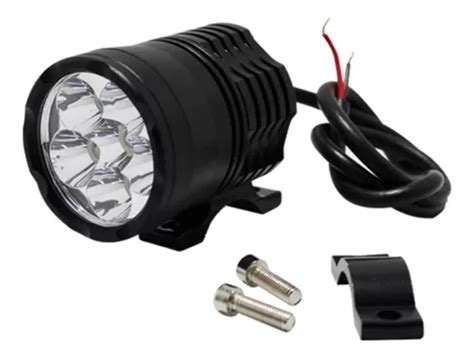 Faro Delan Auxiliar Led Negro Alta Baja Strobo Led Cree