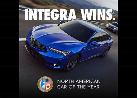 Acura Integra Is North American Car Of The Year Integraforums