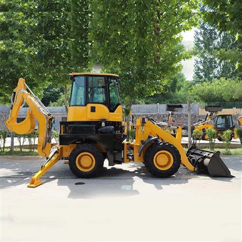 Factory Directly Supply Backhoe Excavator Loader 4X4 Wheel With Backhoe