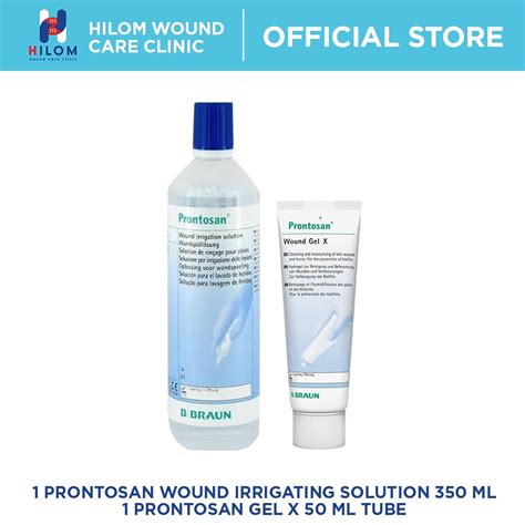 1 Prontosan Wound Irrigating Solution 350 Ml And 1 Prontosan Gel X 50