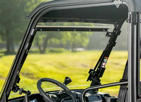 Cfmoto Uforce 600 Scratch Resistant Flip Windshield Offroad Armor