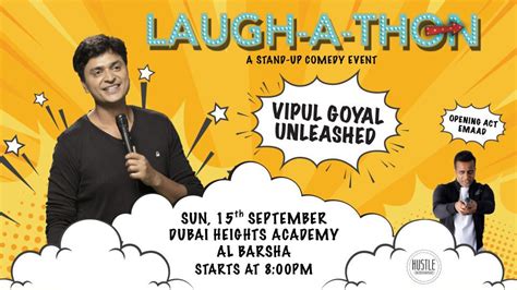 Laugh A Thon Ft Vipul Goyal Live In Dubai Platinumlist Net