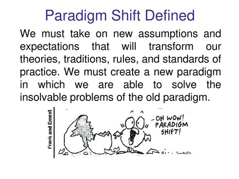 Paradigm Shift Definition