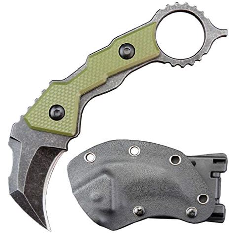 Ccanku C1695 Fixed Blade Knife D2 Steel G10 Handle Outdoor Survival