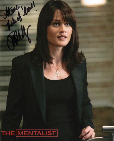 Robin Tunney The Mentalistsigned At Monster Mania 3819 Robin