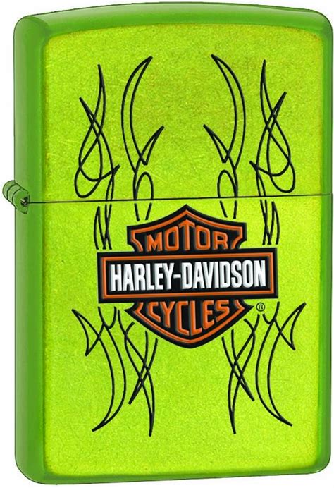 Amazon Zippo Harley Davidson Bar And Shield Lighter Lurid 5 1 2