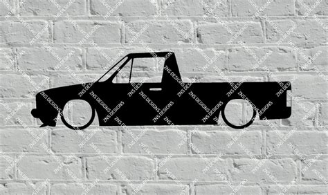 Vw Caddy Mk1 Dxf Svg Vector File For Laser Cut Print Vinyl Drawing