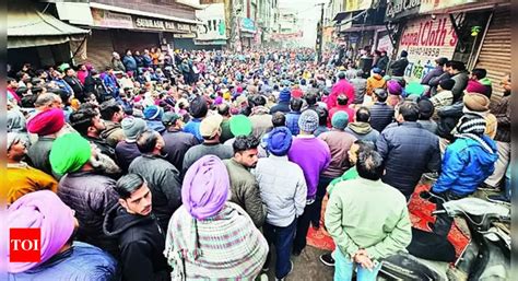 Kotkapura Traders Kotkapura Traders Observe Shutdown Over Rising Crime