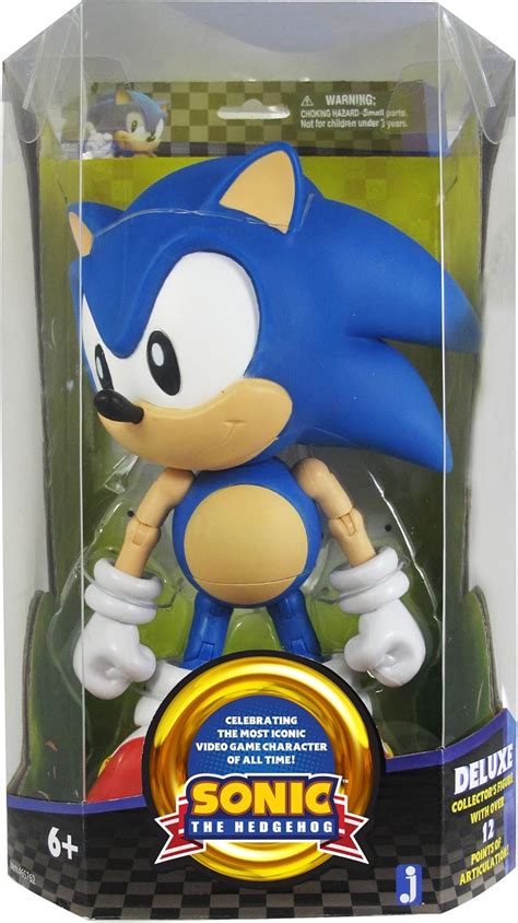 Sonic The Hedgehog 10-inch Vinyl Classic Figure: Amazon.co.uk: Toys & Games