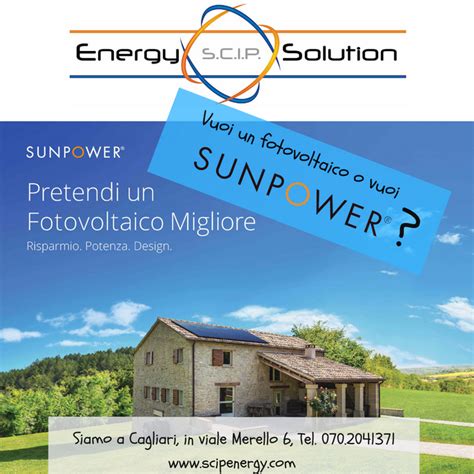 SunPower News Prodotti S C I P Energy Solution Cagliari