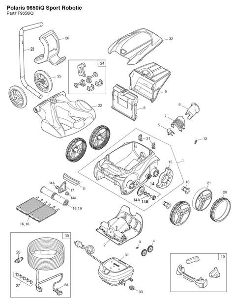 Polaris Pool Cleaner Pump Motor Hp Parts Diagram Home Po