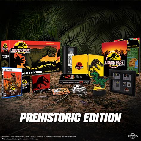 Jurassic Park Classic Games Collection Prehistoric Edition Ps5 Limited Run Games