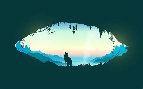 Wolf Minimalist Wallpapers Wallpaper Cave