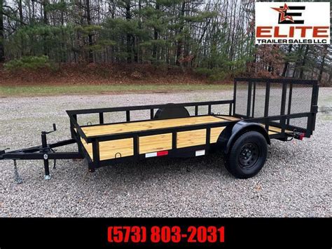 2023 L&O Manufacturing 6x12 Utility Utility Trailer | Elite Trailer ...