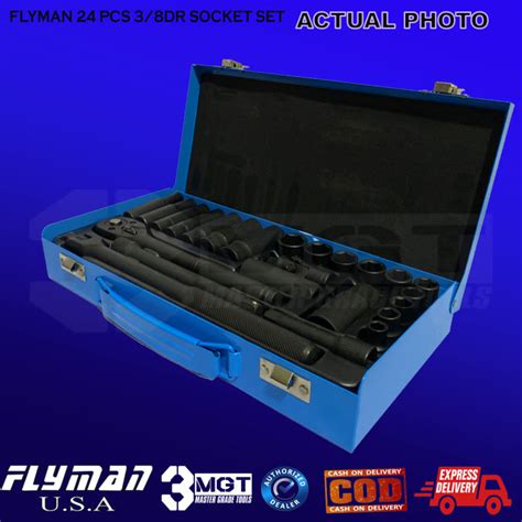 Flyman Usa Pcs Drive Socket Wrench Set Lazada Ph