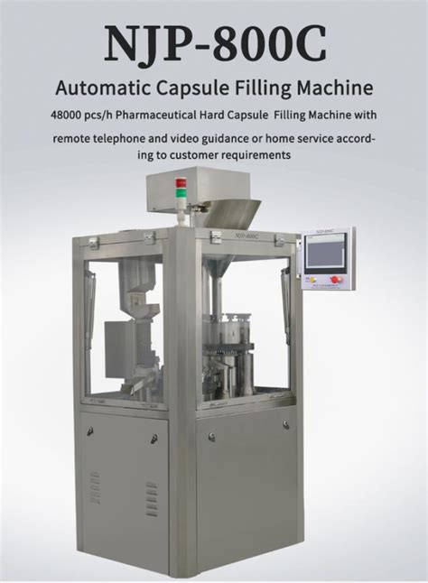 Njp 800C Fully Automatic Capsule Filling Machine Capsule Filling Device