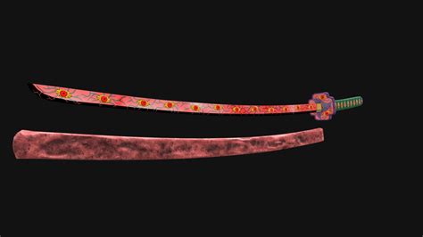 [Demon Slayer] Kokushibo Sword - Download Free 3D model by LukasSI [67dcb4b] - Sketchfab