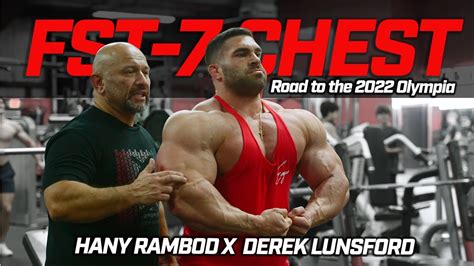 Fst 7 Chest Derek Lunsford X Hany Rambod 9 Weeks Out Youtube