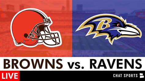 Browns Vs Ravens Live Streaming Scoreboard Stats Free Play By Play