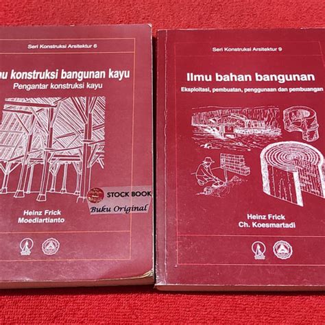 Jual Ilmu Bahan Bangunan Dan Ilmu Konstruksi Bangunan Kayu Buku