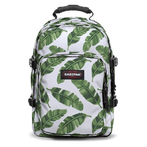 Sac à dos EASTPAK Provider Brize Leaves Natural double compartiments