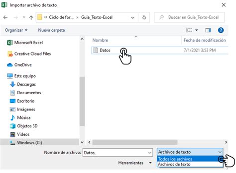 Cómo importar archivos txt o csv en Excel Formación SiB Colombia