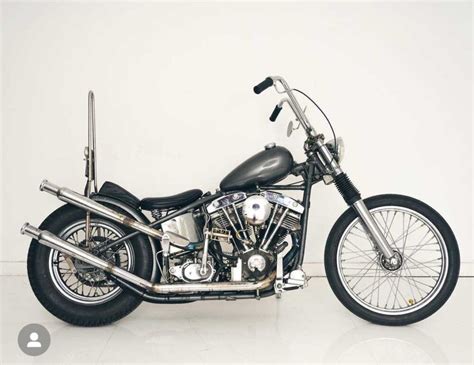 Picture Car Services Ltd Harley Davidson Shovelhead Grey Custom