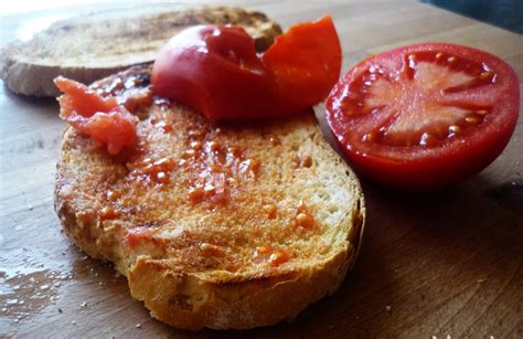 Pa Amb Tomaquet Pan Con Tomate A La Catalana