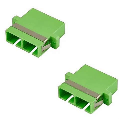 QLO ABS Green Optical Fiber Adaptor, For Light Distribution Frame at Rs ...