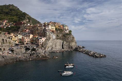 Manarola Cinque Terre Liguria Italy Foto De Stock Editorial Imagem