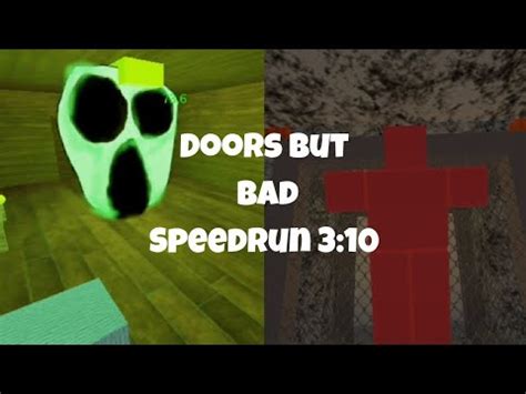 ROBLOX DOORS But Bad Revamp Speedrun 3 10 YouTube