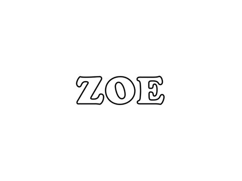 Zoe- Motion graphic typography by Weonkyung (Zoe) on Dribbble