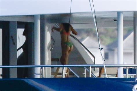 KENDALL JENNER and Harry Styles at a Yacht in St. Barts 12/31/2015 ...