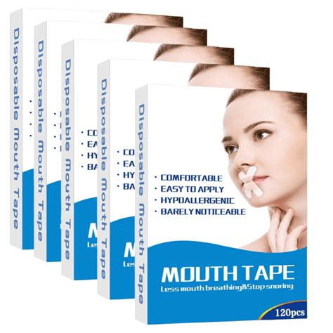 Mouth Tape For Sleeping Gentle Sleep Strips Gentle Transparent Tape For