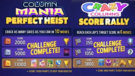 Column Mania Rainbow Perfect Heist Crazy Columns Blow Em Up Score