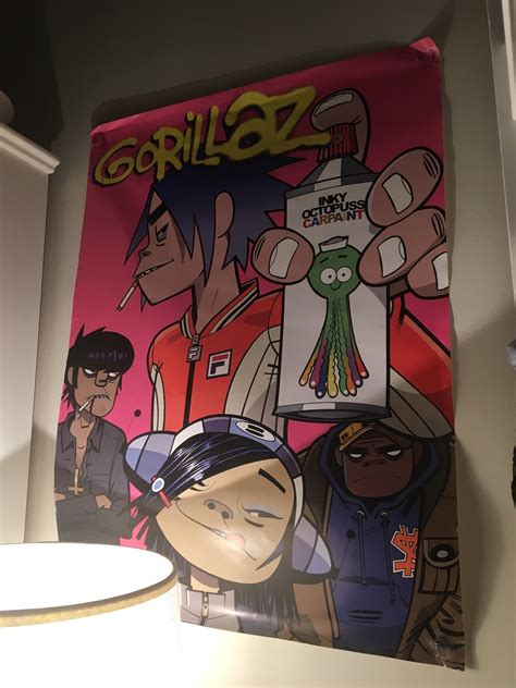 Old Gorillaz Poster (have had since 2001) : r/gorillaz