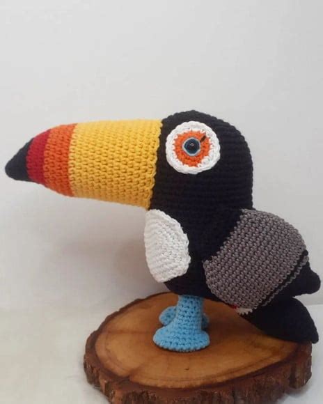 Tucano Amigurumi Elo7 Produtos Especiais