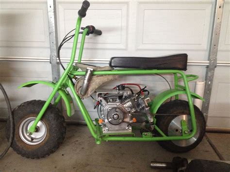 First Mini Bike Out Of Three Projects Doodlebug