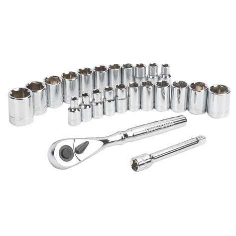 Craftsman 24 pc.1/4" Drive Socket and Ratchet Set | Shop Your Way ...