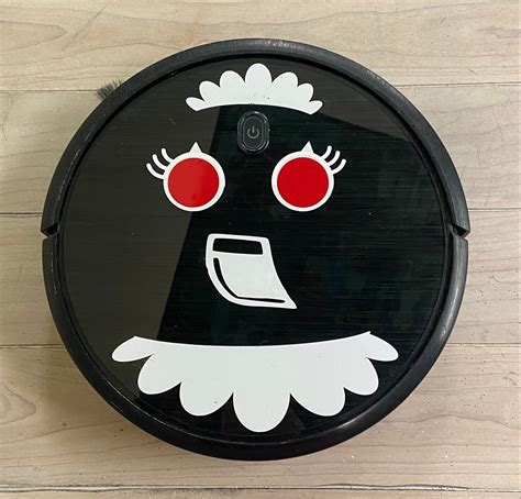 Original Rosie The Robot Face Decals For Your Robotic Floor Vacuum