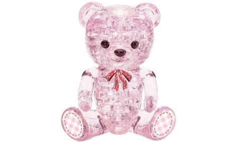 Crystal Puzzle Teddy Bear Lily Jewel Ven Mas Hobbies